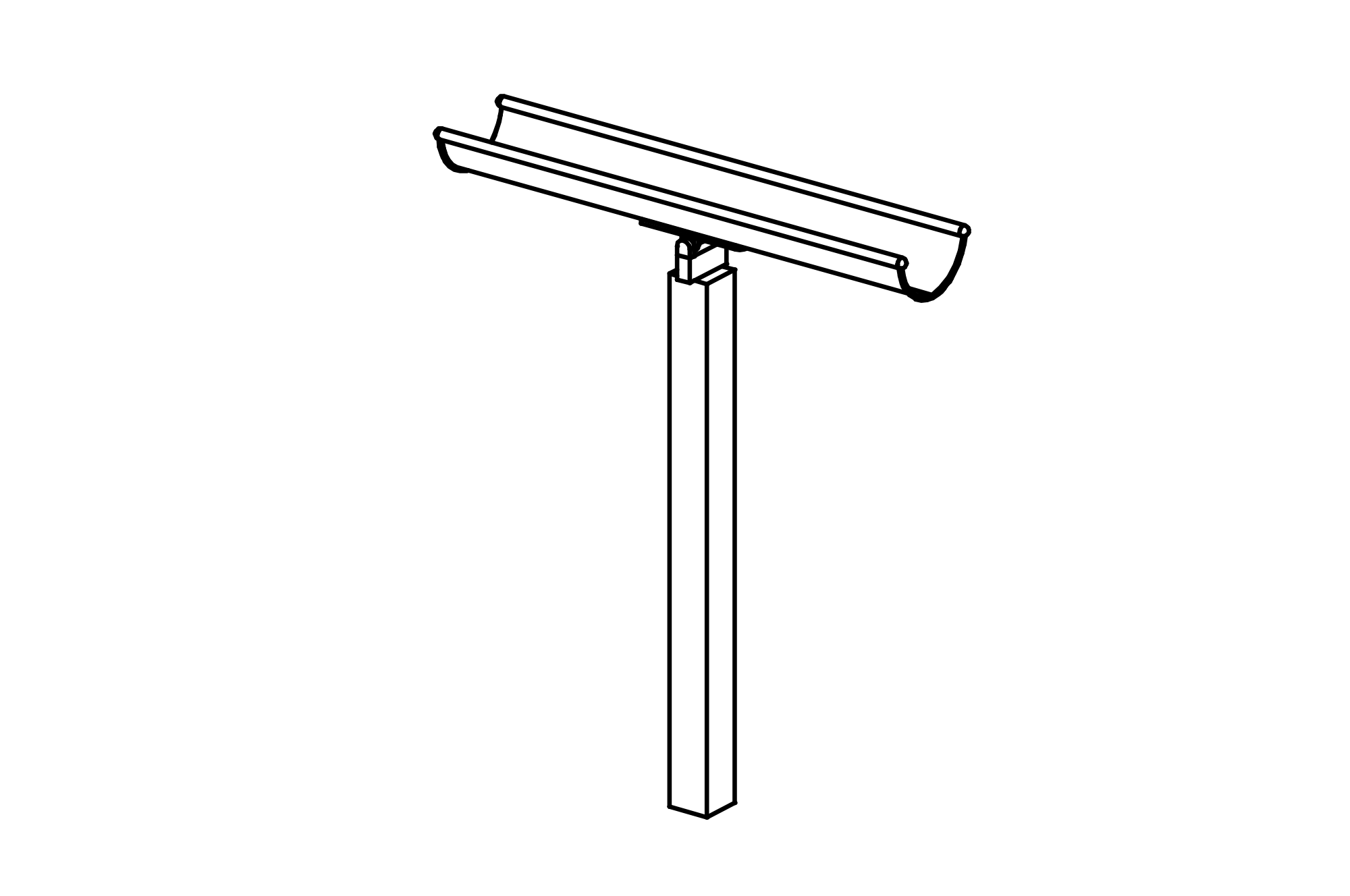 See-saw Flooder, length = 1.50 m