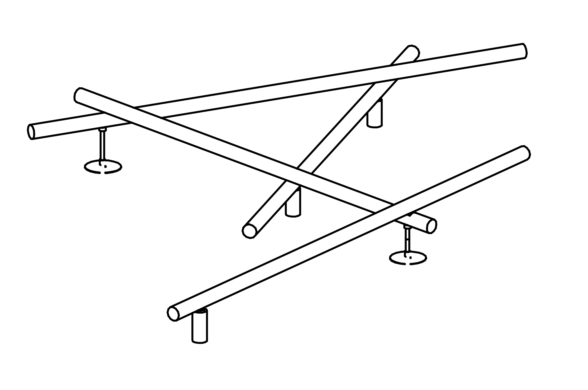 Jackstraws See saw