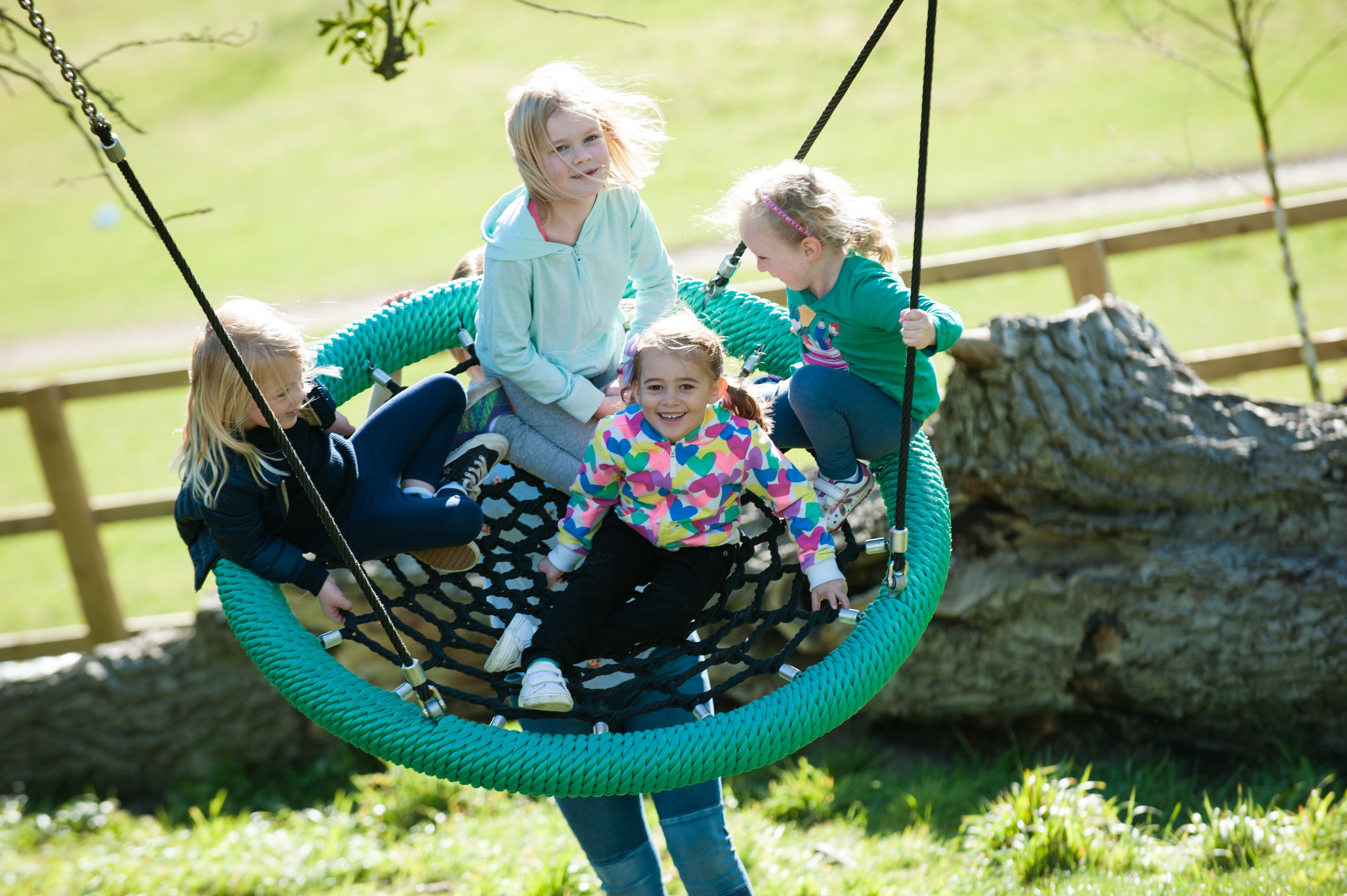 Cradle Nest Swing a playground classic with a basket swing seat