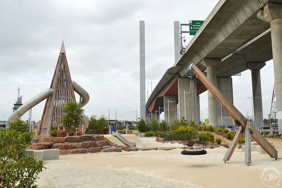 Melbourne Docklands Slides