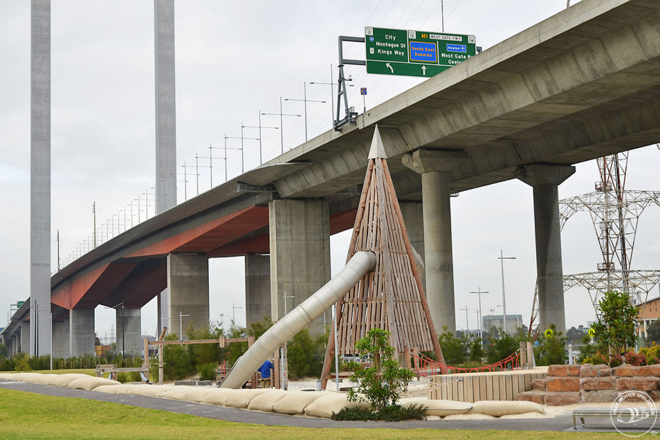 Melbourne Docklands Slides