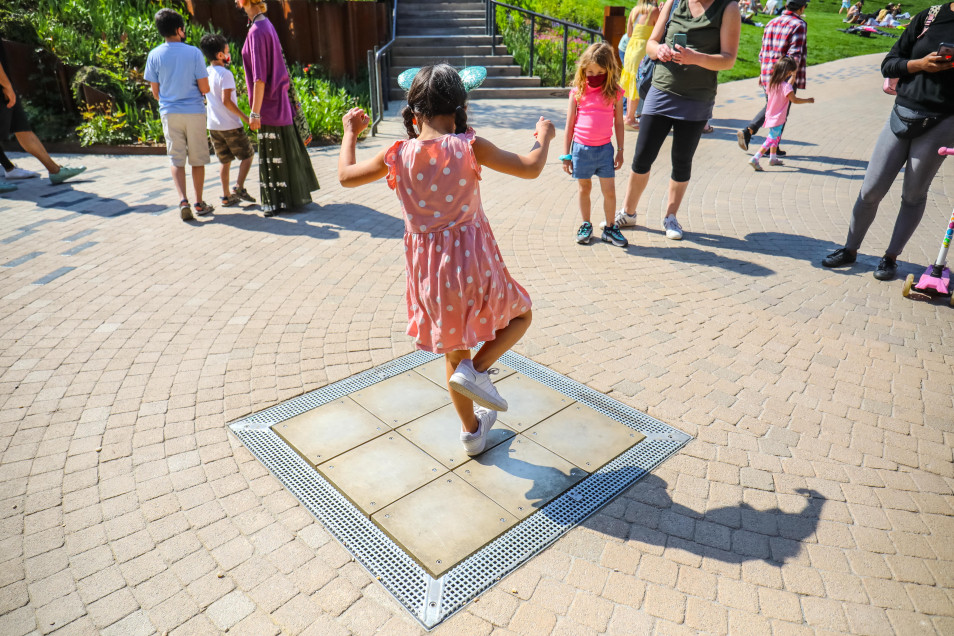 Little Island Playground Slides