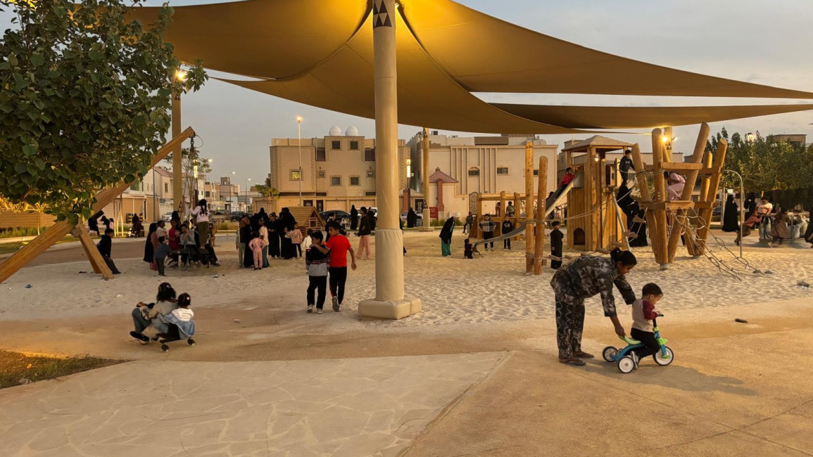 Community Playground Opens in Al - Midan Park, Diriyah , Saudi Arabia