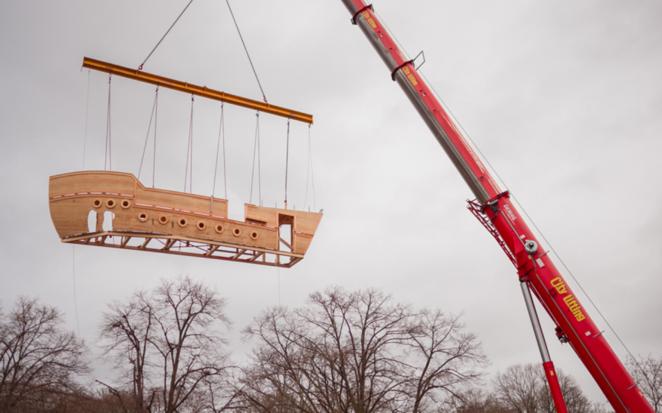 A New Galleon Arrives: Handcrafted in Bavaria, docked in Kensington Gardens