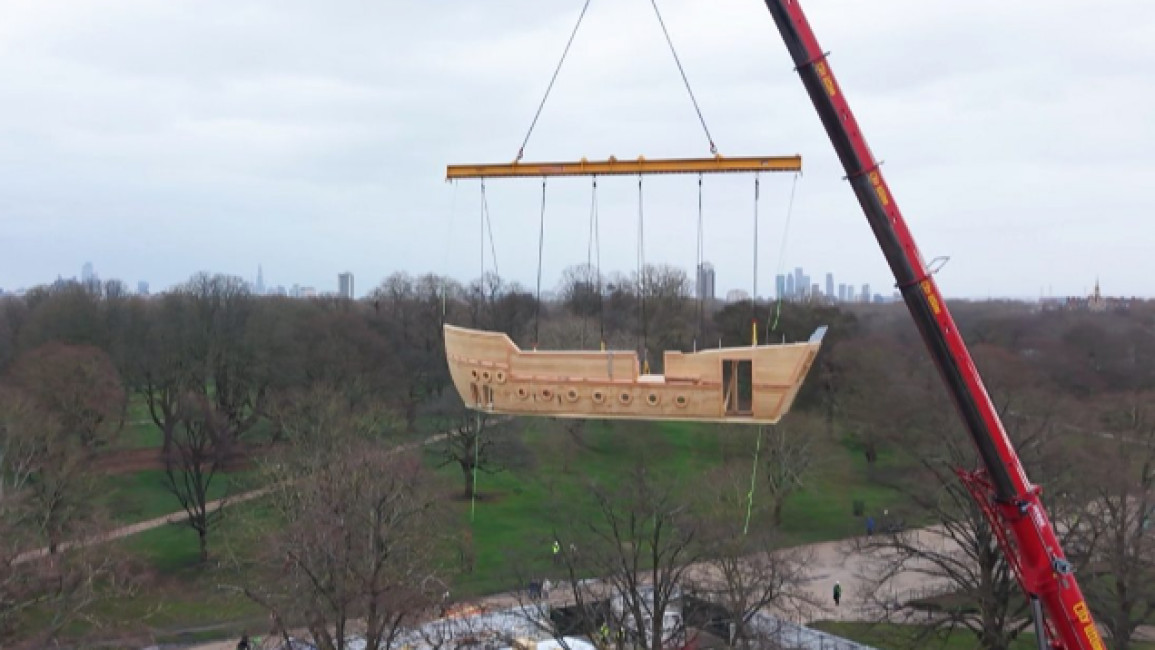 A New Galleon Arrives: Handcrafted in Bavaria, docked in Kensington Gardens