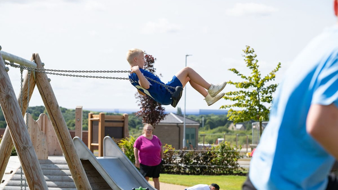 Inclusive Playground Equipment - Swings