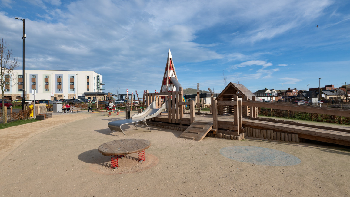 Inclusive Playground Equipment - Slides