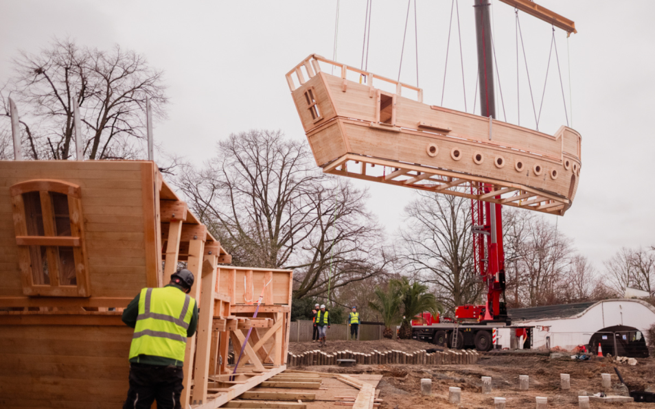 A New Galleon Arrives: Handcrafted in Bavaria, docked in Kensington Gardens